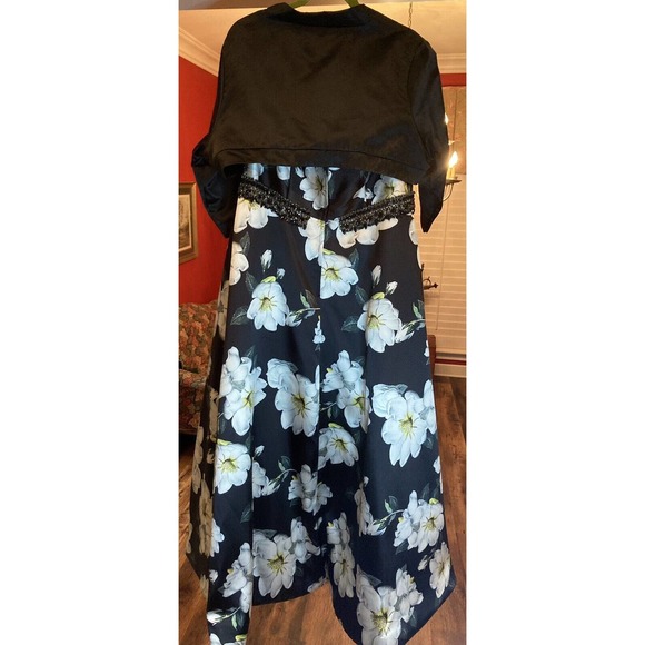 Prom Dress, Long, Plus Size, 14W, Bolero Jacket 18, Rachel Allan Curves, Pre-own - Picture 10 of 12